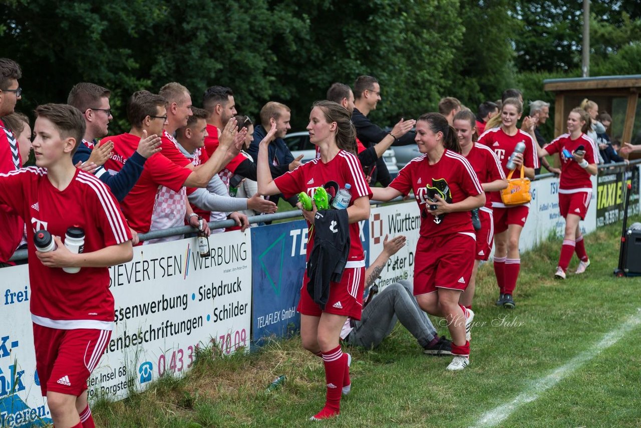 Bild 101 - Aufstiegsspiel SG Borgstedt/Brekendorf - SV Wahlstedt : Ergebnis: 1:4